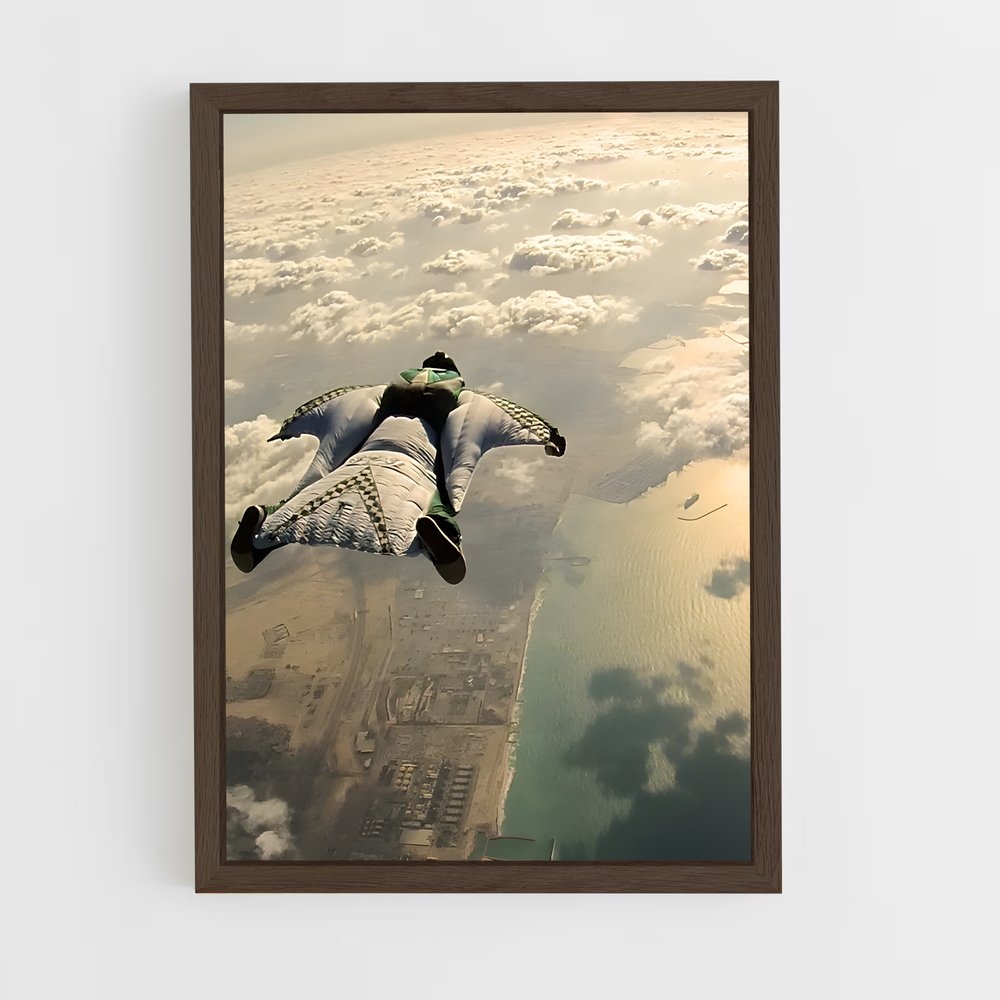 Poster Saut dans le Vide – affiche Base jump (vue 5)